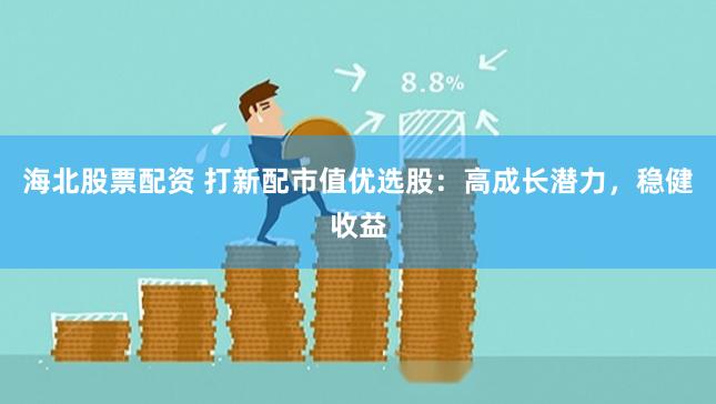 海北股票配资 打新配市值优选股:高成长潜力,稳健收益